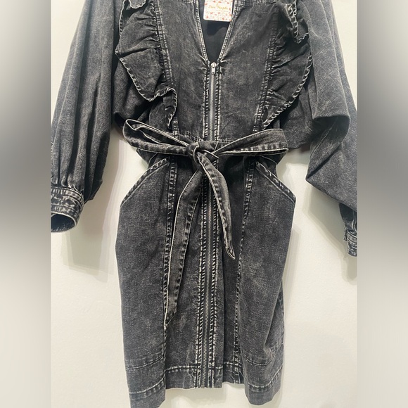Free People Denim Dress - Picture 4 of 7